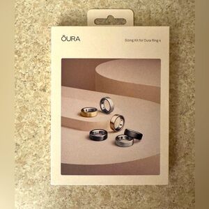 Oura Sizing Kit Rings in Gold, Silver, Black
